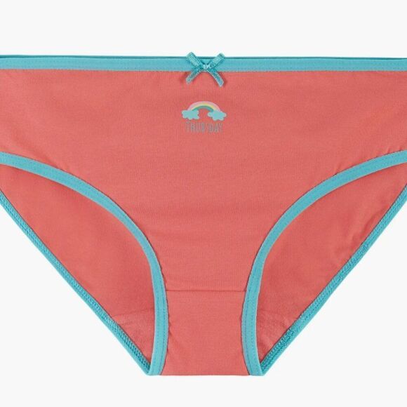 Andy and Evan Girl's Day of the Week 8 pack Bikini Briefs NWT size l (8-10) - Picture 6 of 12